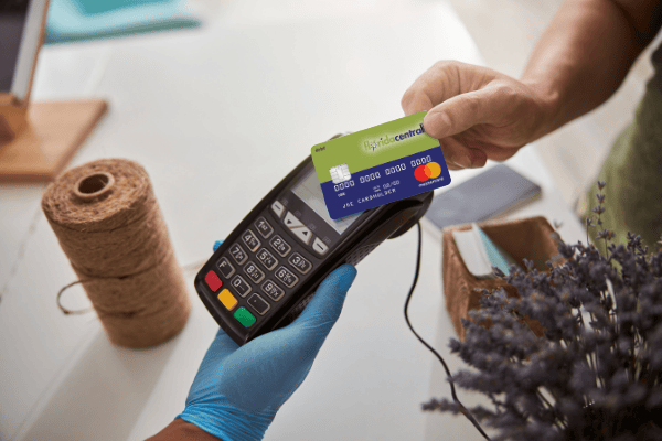 Making a purchase with a Floridacentral Debit Card